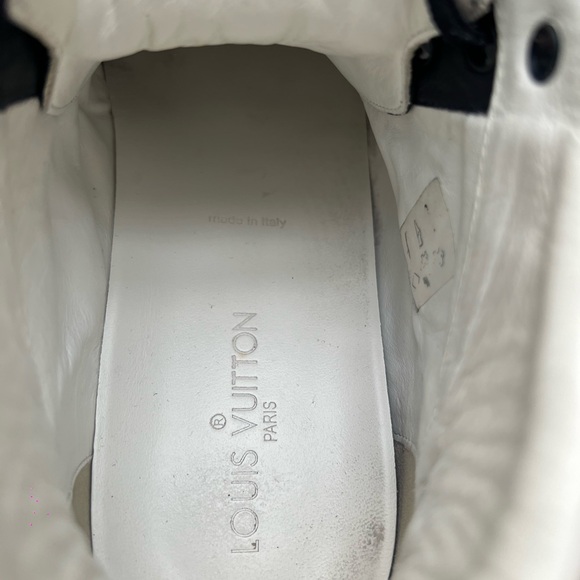 Louis Vuitton Tattoo Navy Blue LV Monogram High Size 9.5 Mens (LV 7.5) - Picture 9 of 11